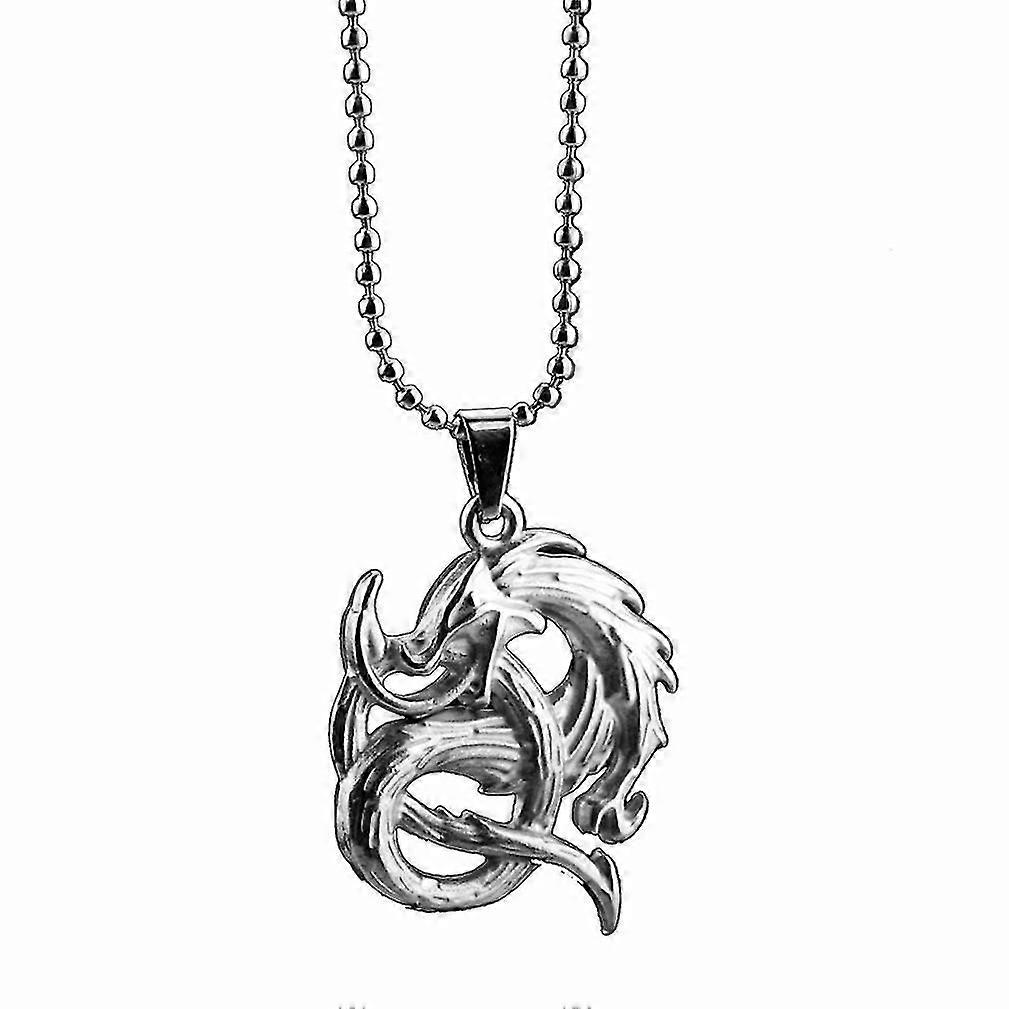 Witchers Wolf Head Anime Necklace Jewelry Pendant Cosplay Accessories Christmas Gift