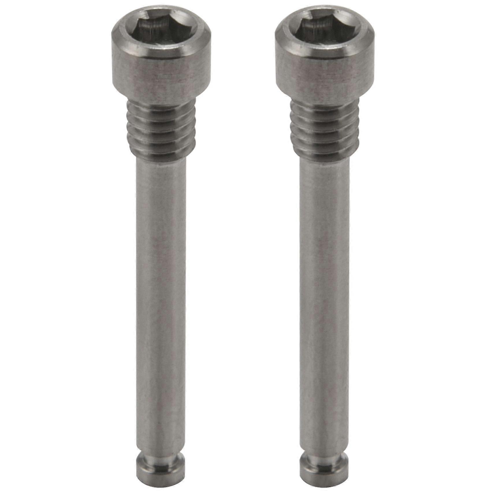 Titanium Bolts for Bicycle Disc Brake Pad Threaded Pin Inserts Screw for R Hydraulic Disk Caliper-Titanium