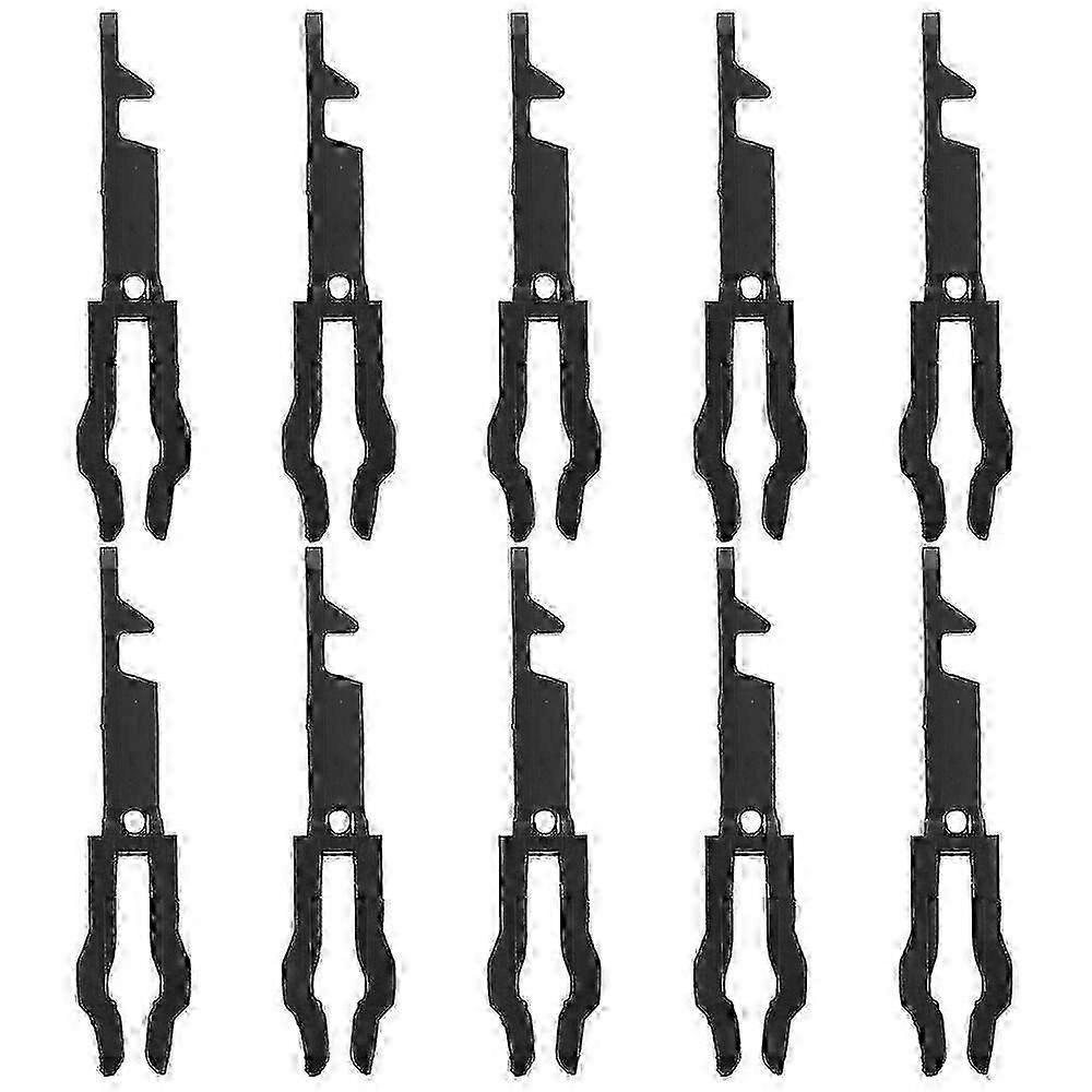 10Pcs Emergency Break Glass Key Switch Panic Button For Fire Rescue Interior Door Key Reset Function