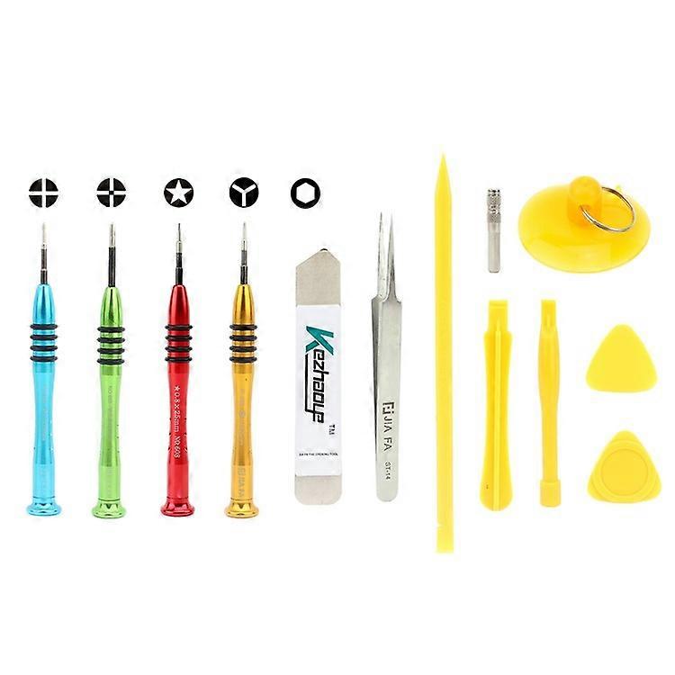 JF-8155 13-in-1 Professional Pry Screwdriver Repair Kit Compatible For iPhone