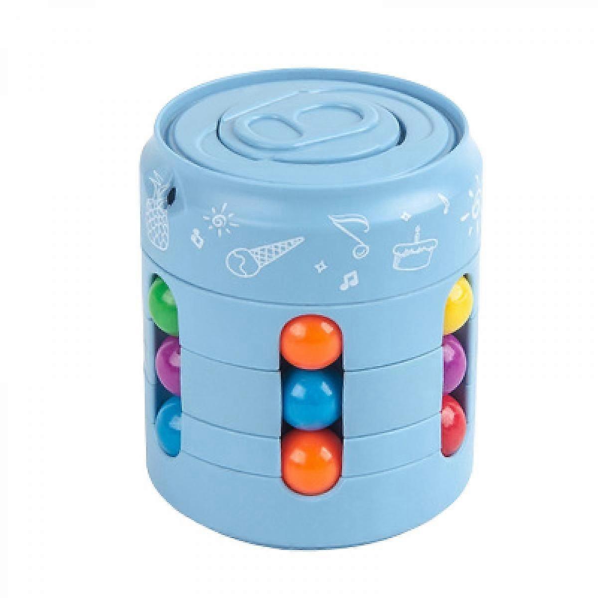 1 Pieces Cans Magic Bean Cube Fingertip Toys Spinner Rotating Toys Reliever Stress Toys Magic Rotating Bean Fidget Toy
