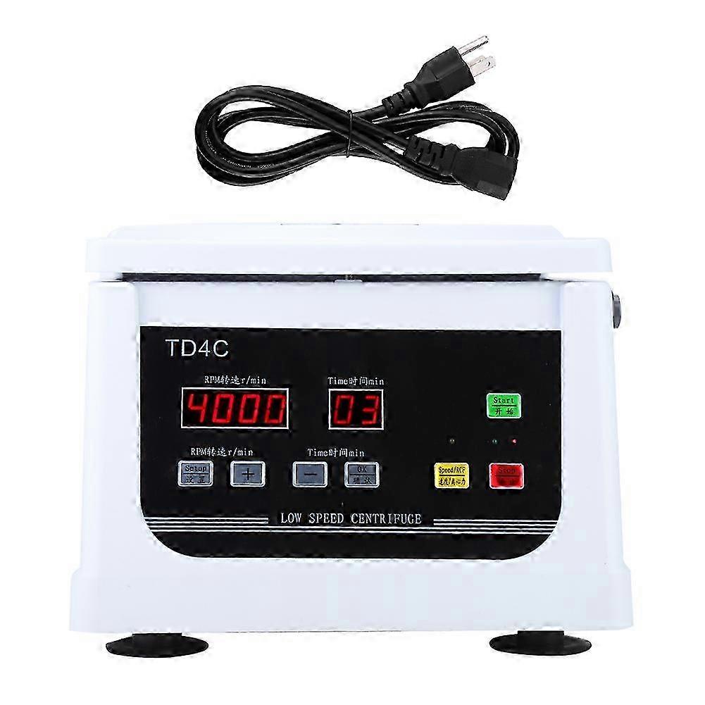 4000R/min Td4c Tabletop Type Low Speed Centrifuge Machine For Laboratoryus Plug 110v