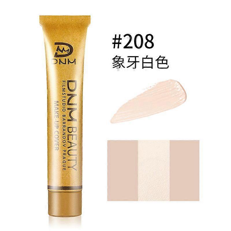 Concealer Foundation Cream, Αδιάβροχη, Πλήρης Κάλυψη Μαύρων Κύκλων, Ρυτίδων, Λεπτών Γραμμών και Κηλίδων, Κατάλληλο για Μακιγιάζ όλη μέρα, Cover Acne Mar