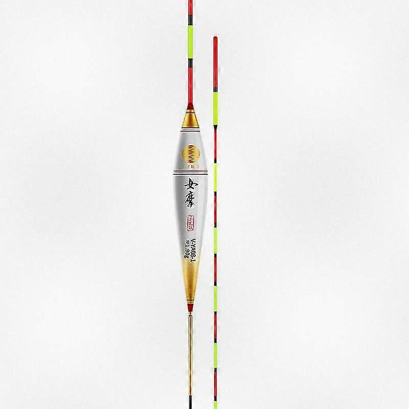 High Sensitivity Peacock Feather Fishing Float with Ultra Bold Tail and Light Mouth for Crucian Carp