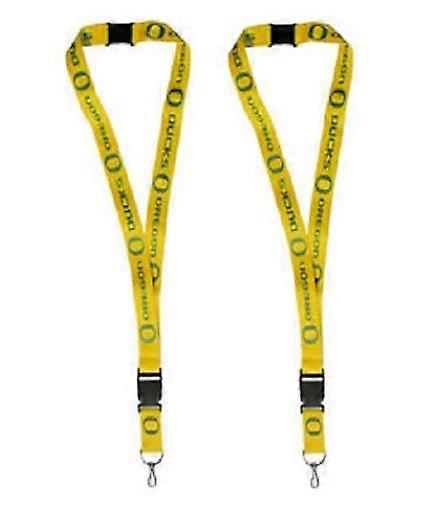 Oregon Ducks NCAA Logo Lanyard 2 Pack