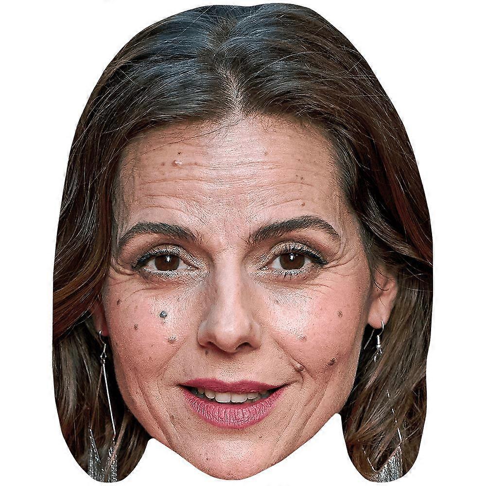Miryam Gallego (Smile) Celebrity Mask, Flat Card Face