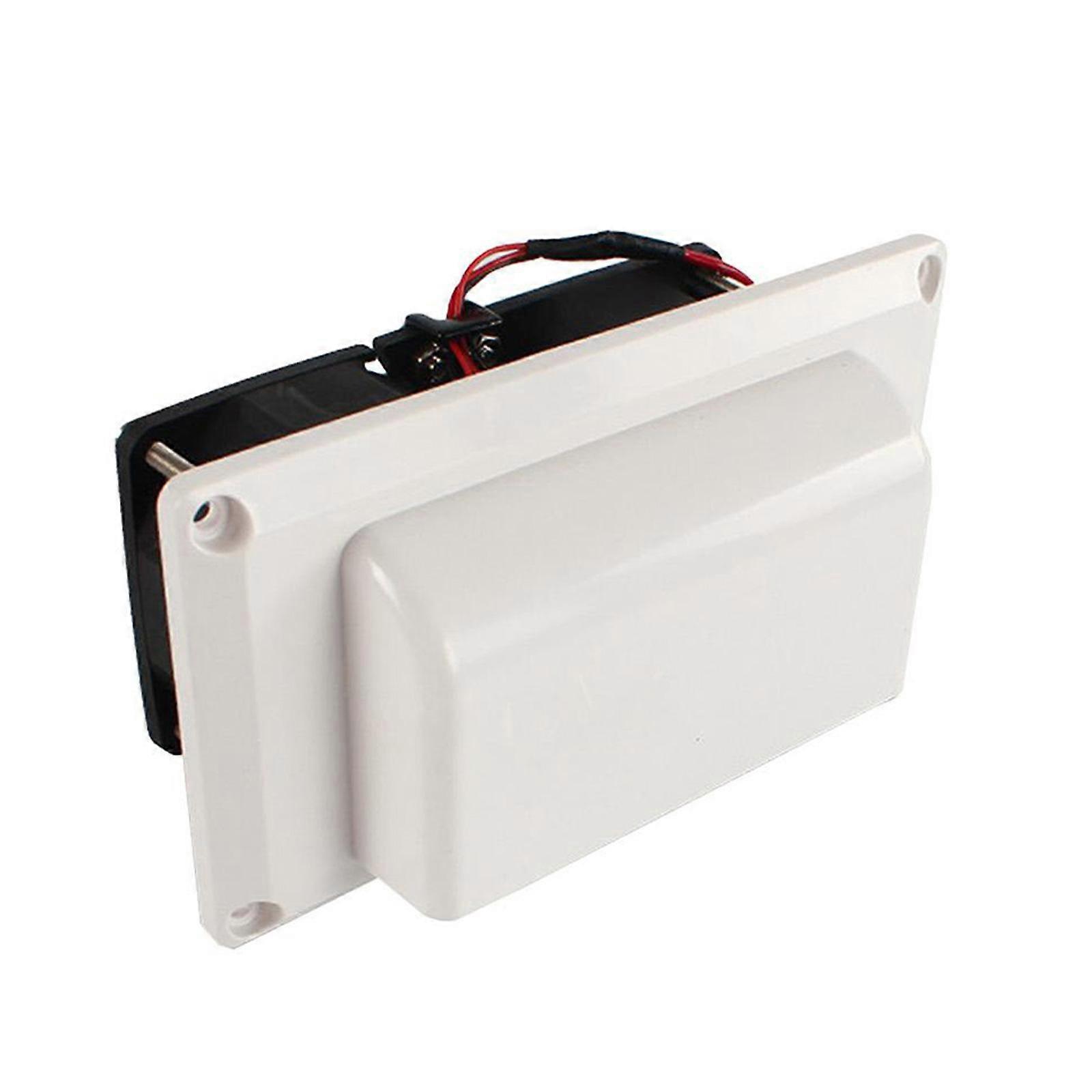 12V Roof Ventilation Vent Ceiling Fan for Motorhome Trailers Powerful Quiet Wall Roof Mount Caravan Roof Extractor Fans White