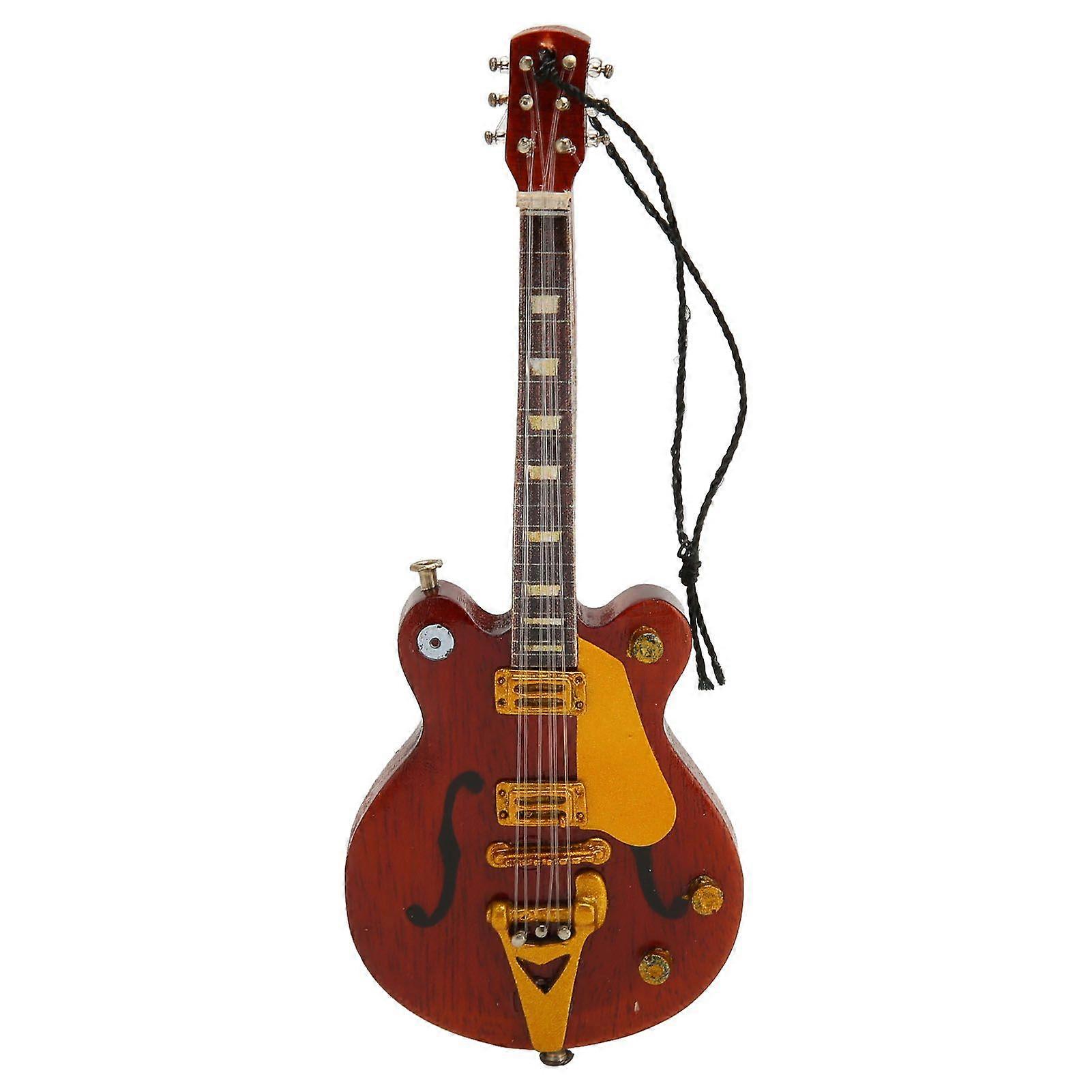 2025 Latest Model  Miniature Electric Guitar Model Innovative Simulation Hand