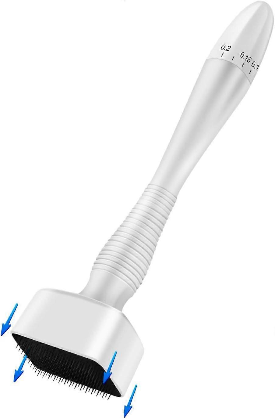 قابل للتعديل ديرما ختم 140 0.25mm ~ 3mm المهنية التيتانيوم إبرة مايكرو الإبر الجلد ختم Dermapen للشعر نمو اللحية التجاعيد حب الشباب علامات التمدد