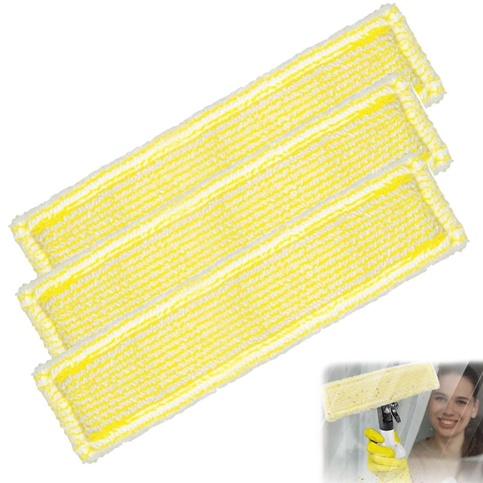 Microfibre Mop Covers For Karcher WV1 Window Cleaner Yellow WV1-Yellow Replacement