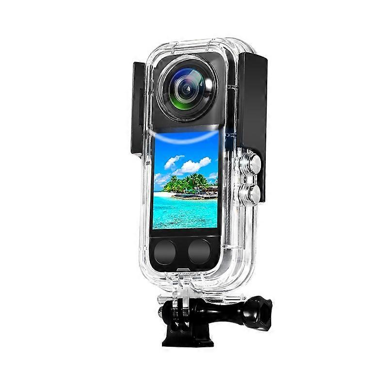 l8i Waterproof Case for Insta360 X3 Dive Case Underwater Diving j1o Shell Panoramic Camera Accessori