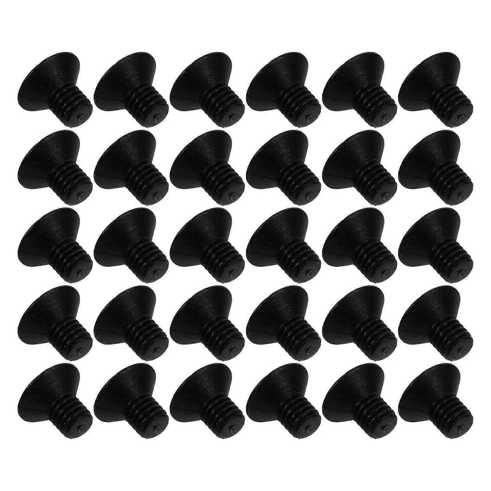 Nylon Screws And Nuts Fastening Various Applications Hardware Kit Km4*6 100Pcs