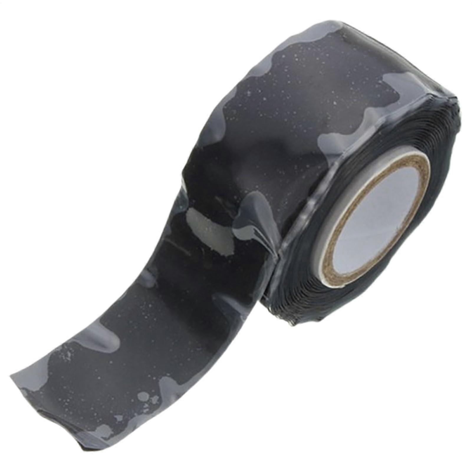 Silicone tape for pipe leaks, weatherproof, selfwelding, robust and leakproof