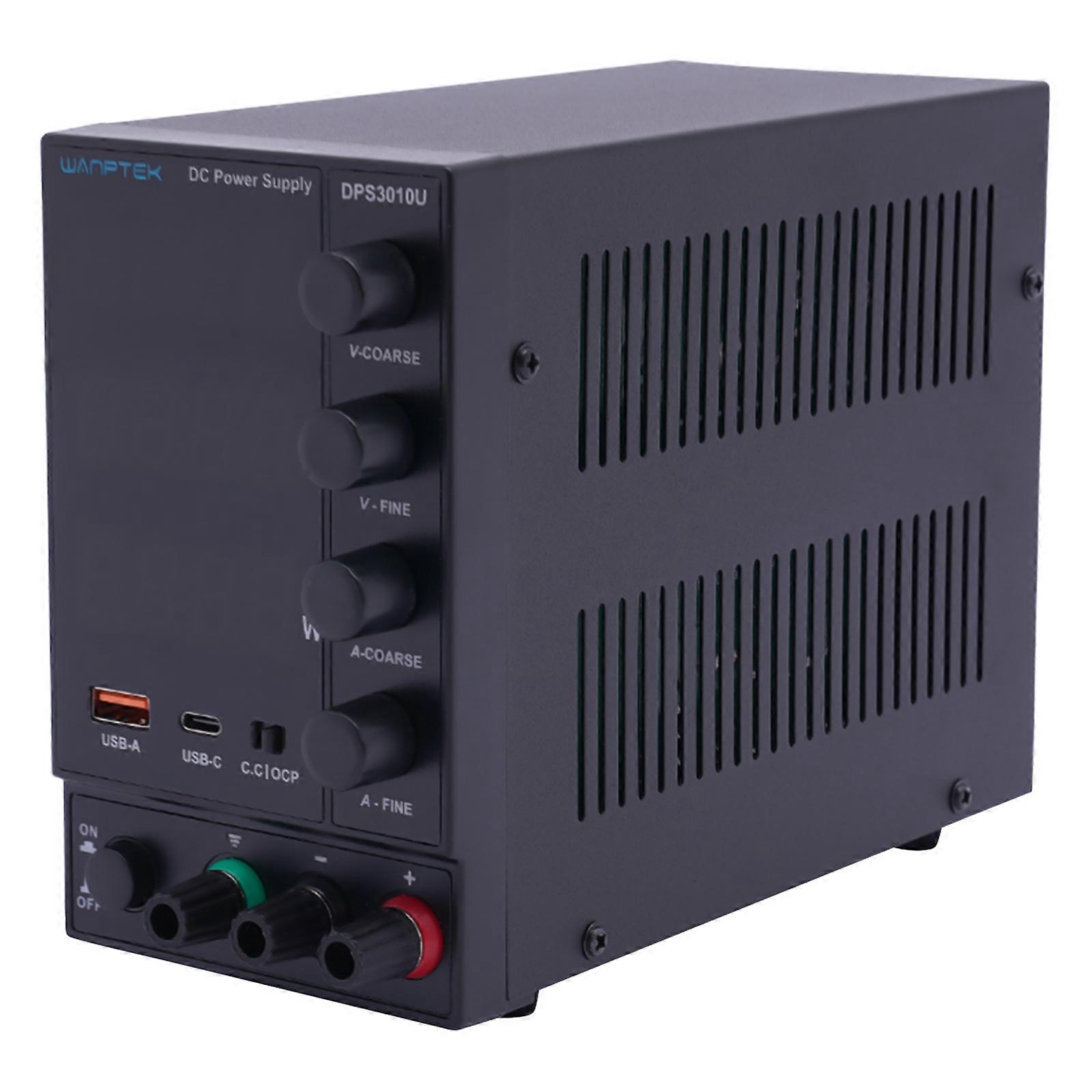 300W Laboratory Adjustable DC Regulated Power Supply for Battery Charging, Bulb Testing
