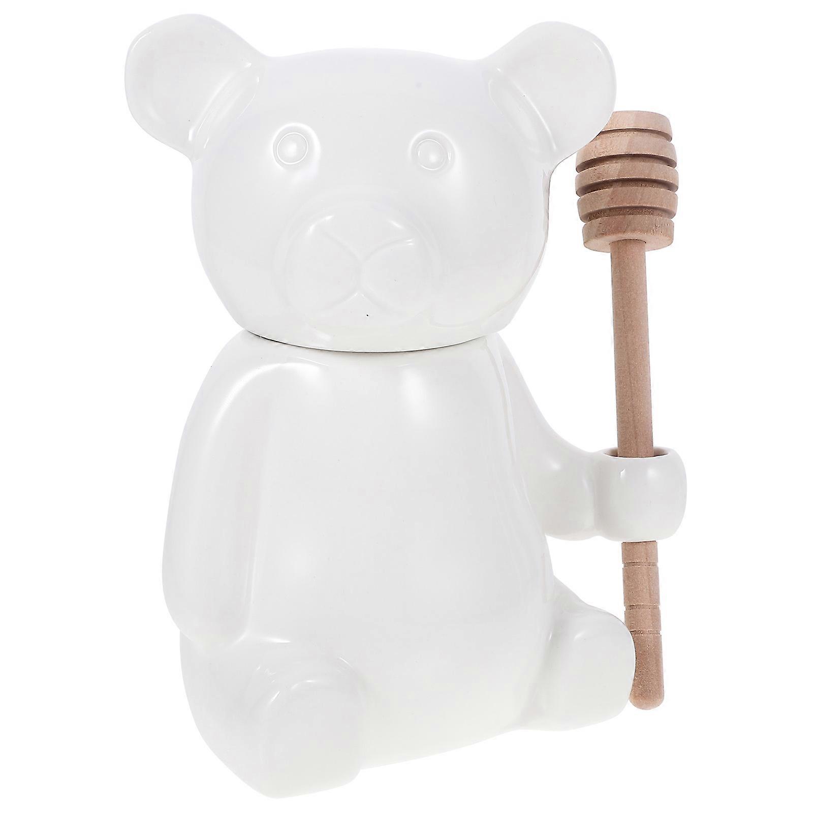 Cute With Lid For Household Users 14.8X12.5X8.2CM Storage for Syrup and Drinks 1Set