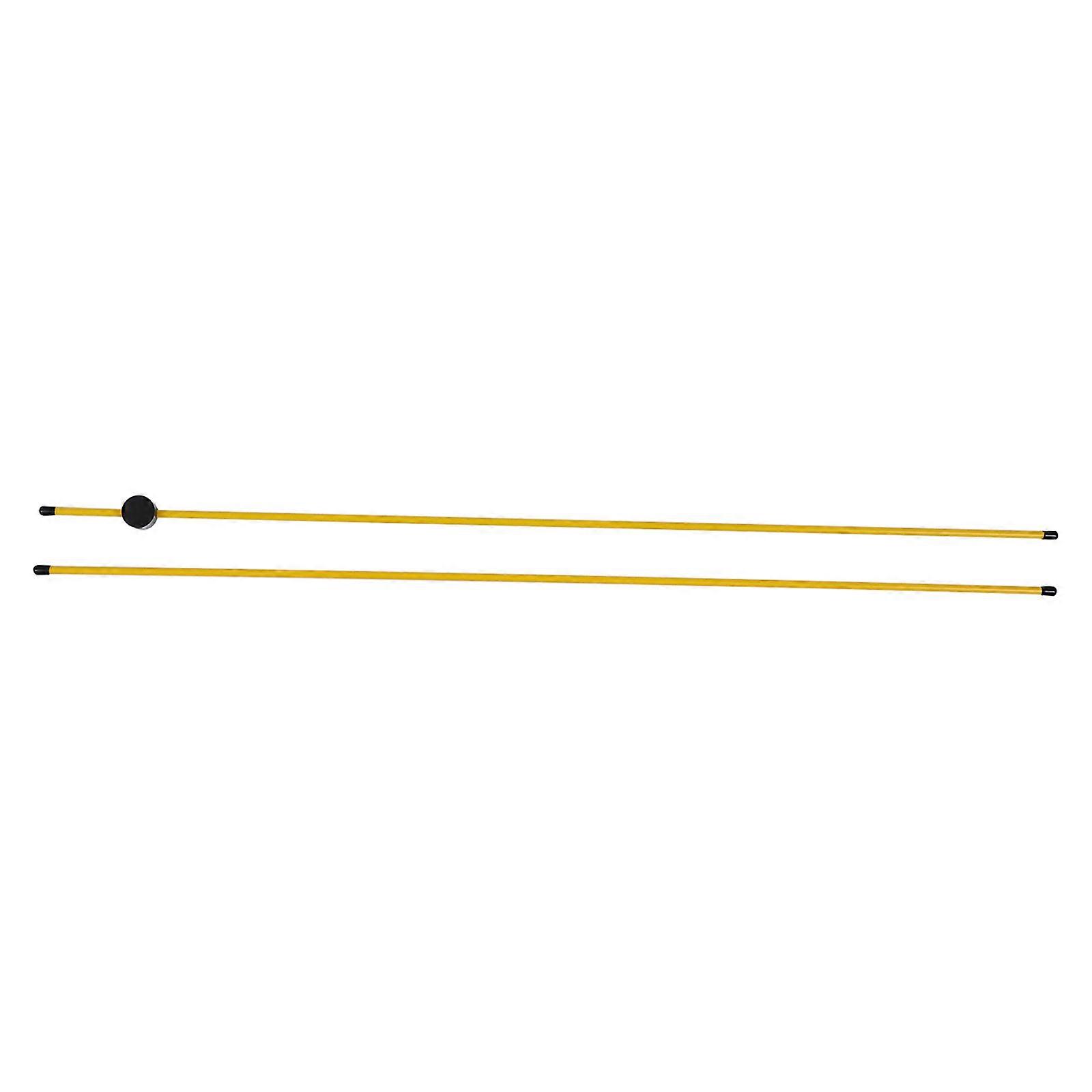 Direction Indicator 1Set Yellow Plastic for Golf Practice Easy Portability