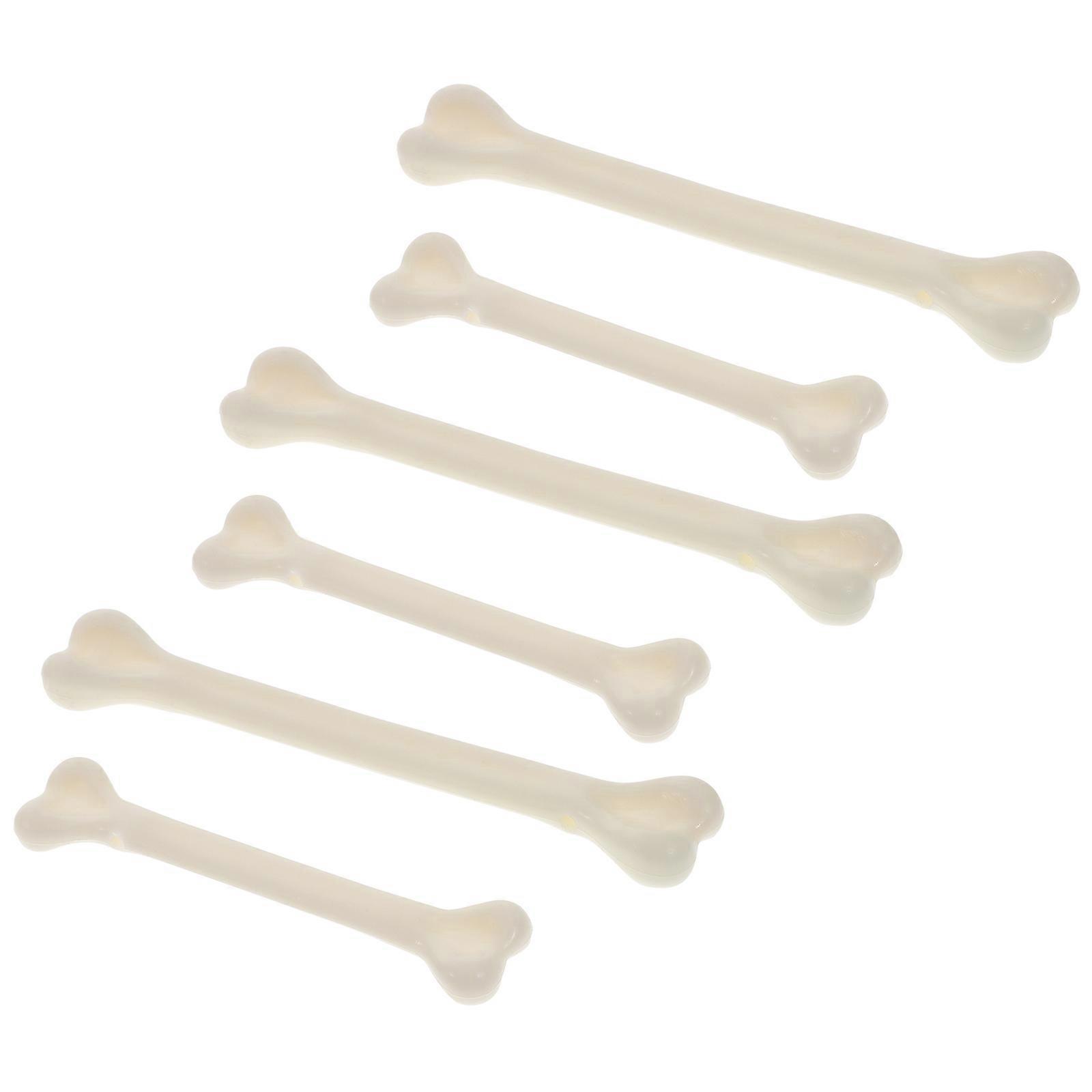 Toy Bones Plastic Bones Prank Props Hobbyists 48Pcs