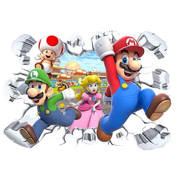 Super Mario Self-Adhesive Waterproof Wall Sticker