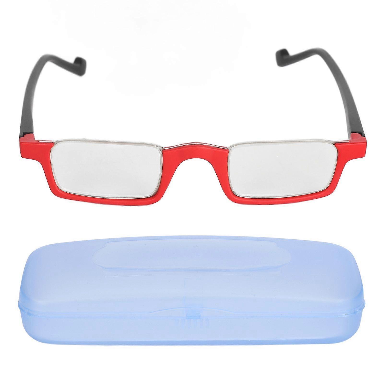 2025 Latest Model Half Rim Reading Glasses High Definition Spring Hinge Fashio...