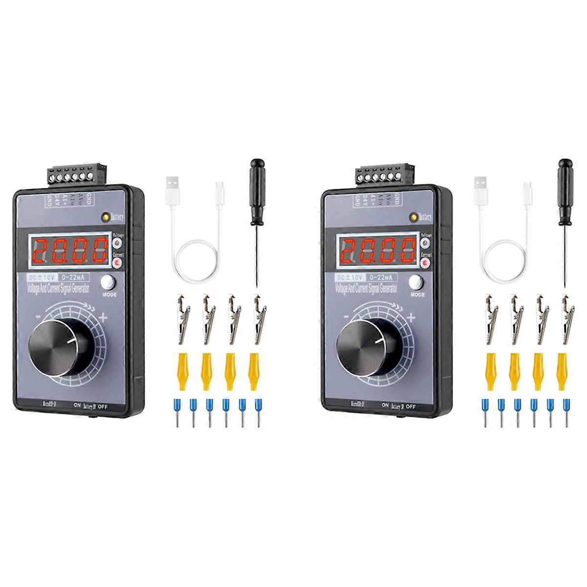 0/4-20MA Signal Generator, Analog Generator with 4-Digit LCD Display