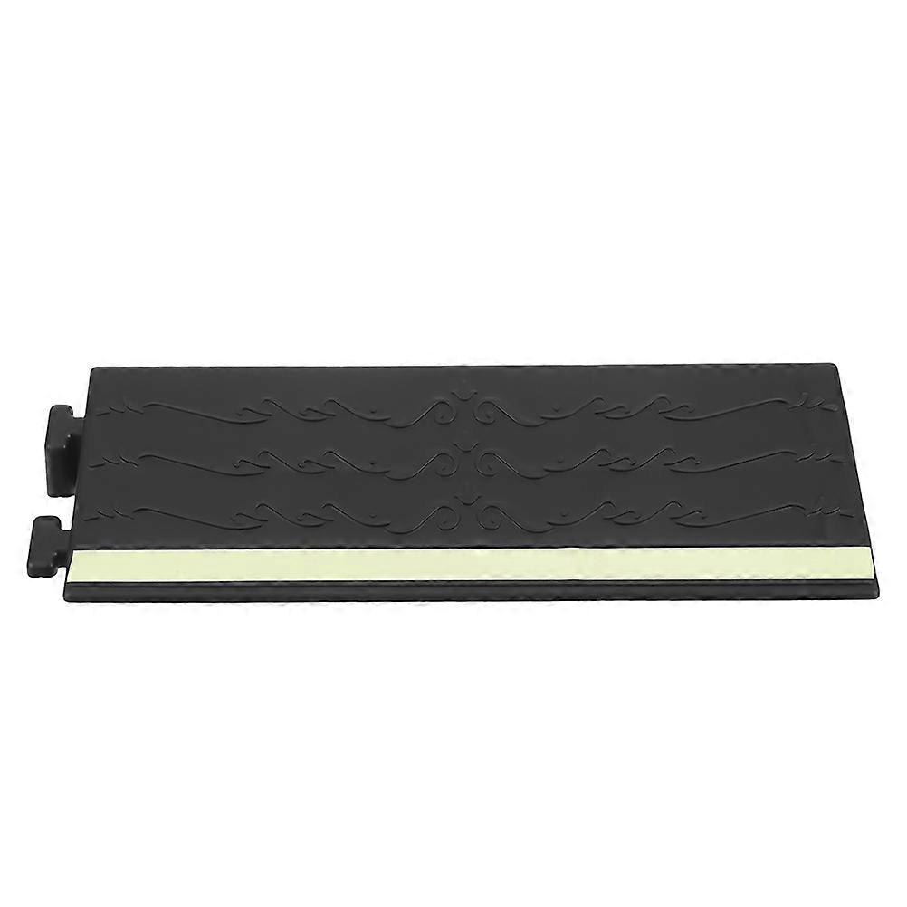 Pvc Ramp Portable Ramp Angled Ramp Plastic Entry Ramp for Home Sweeping Robot Users Supermarket 9.8X3.9X1.4in 1 Set