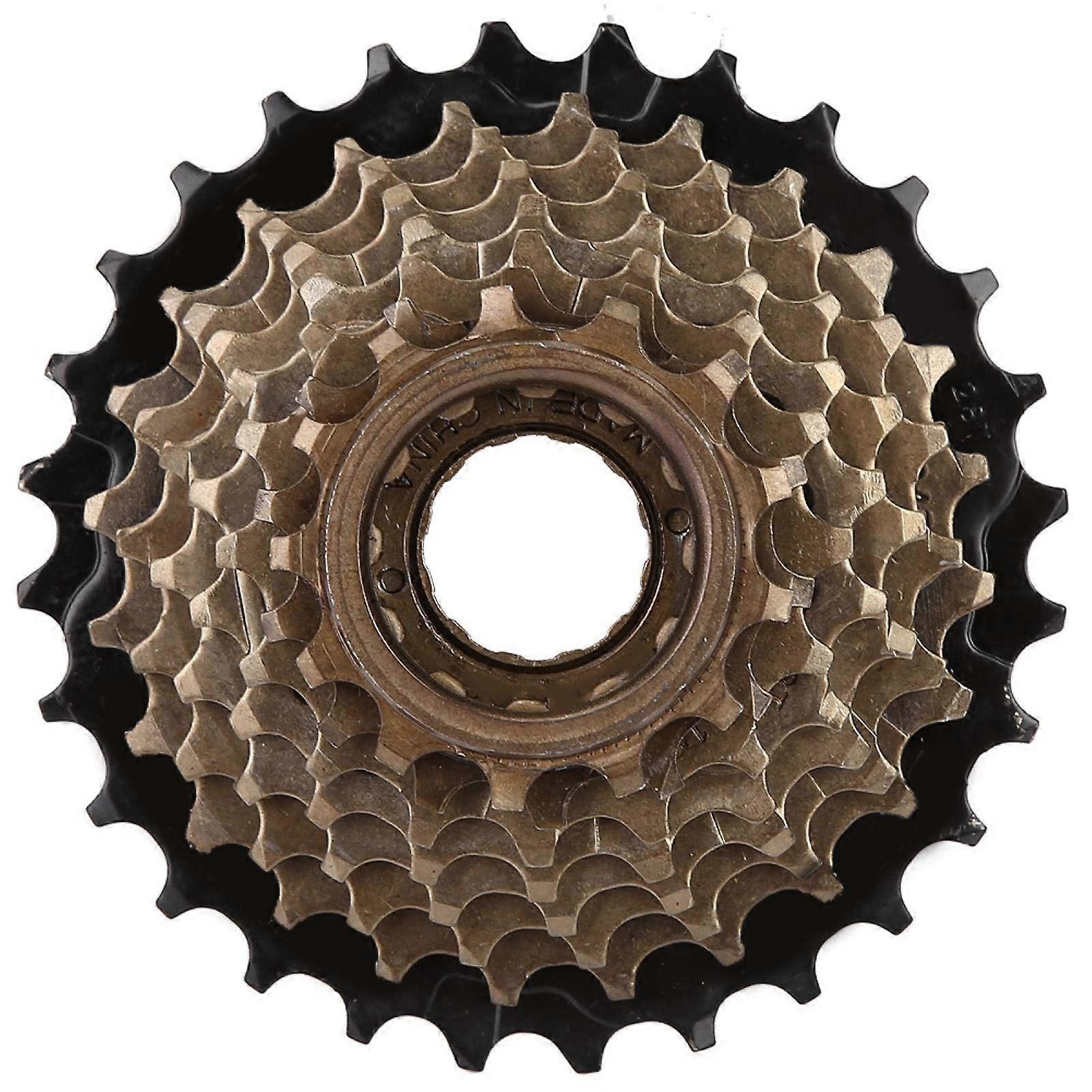 8-Speed Cassette, Freewheel Compatible, Mountain Bike Sprocket With Screw Ring, Screw-On Freewheel Attachment, Default