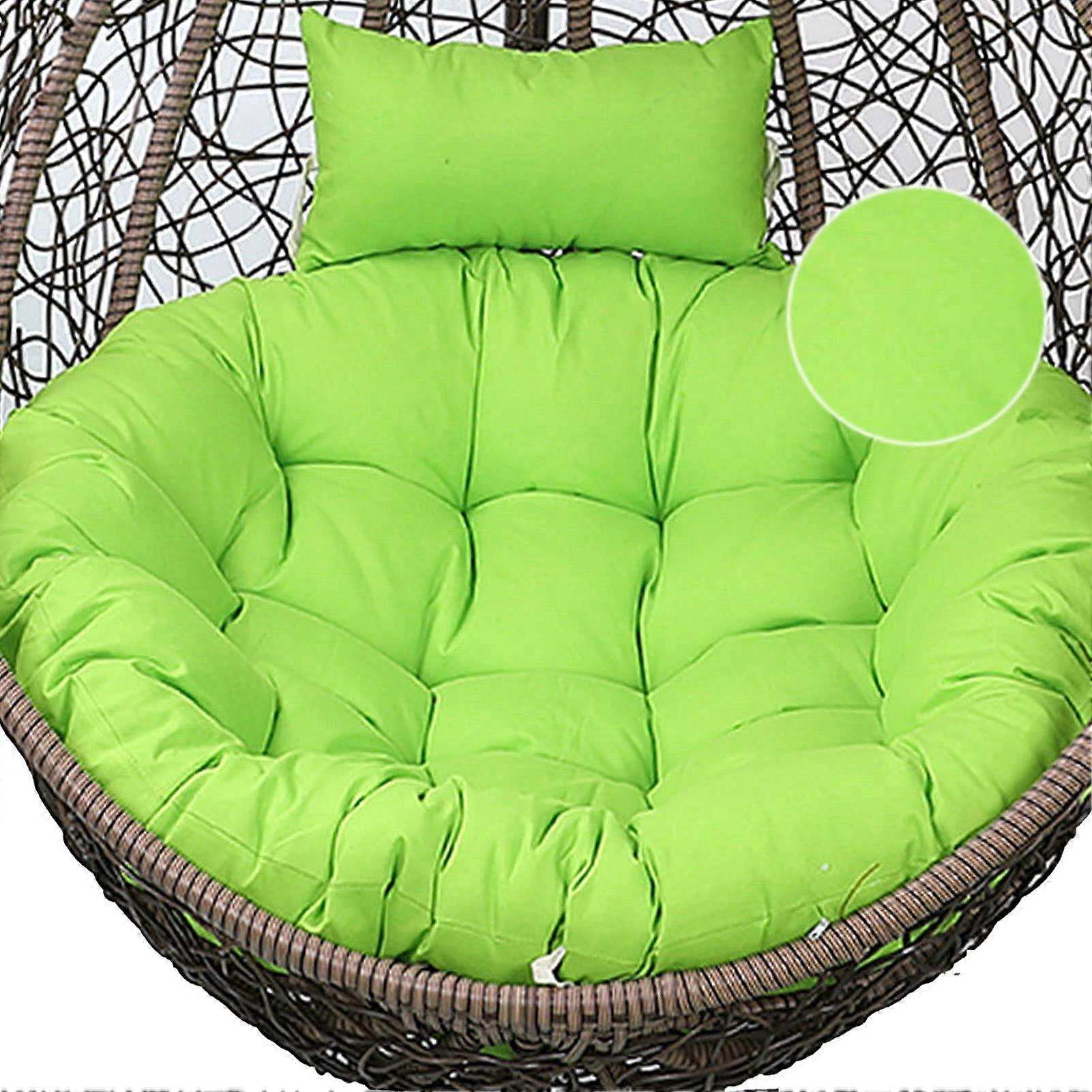 Replacement cushions for hanging egg chairs, soft, comfortable, green