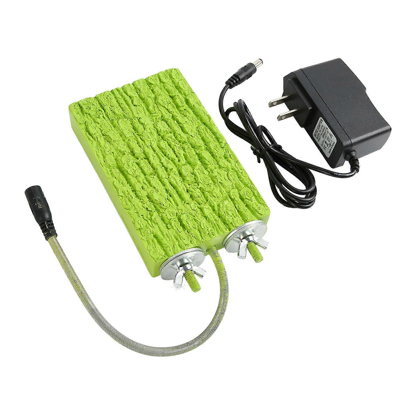 Heating Bird Perch Platform Constant Temp 5W Safe Small Pet Warm Stand Board for Parrot Hamster Chinchilla 100‑240V US Plug