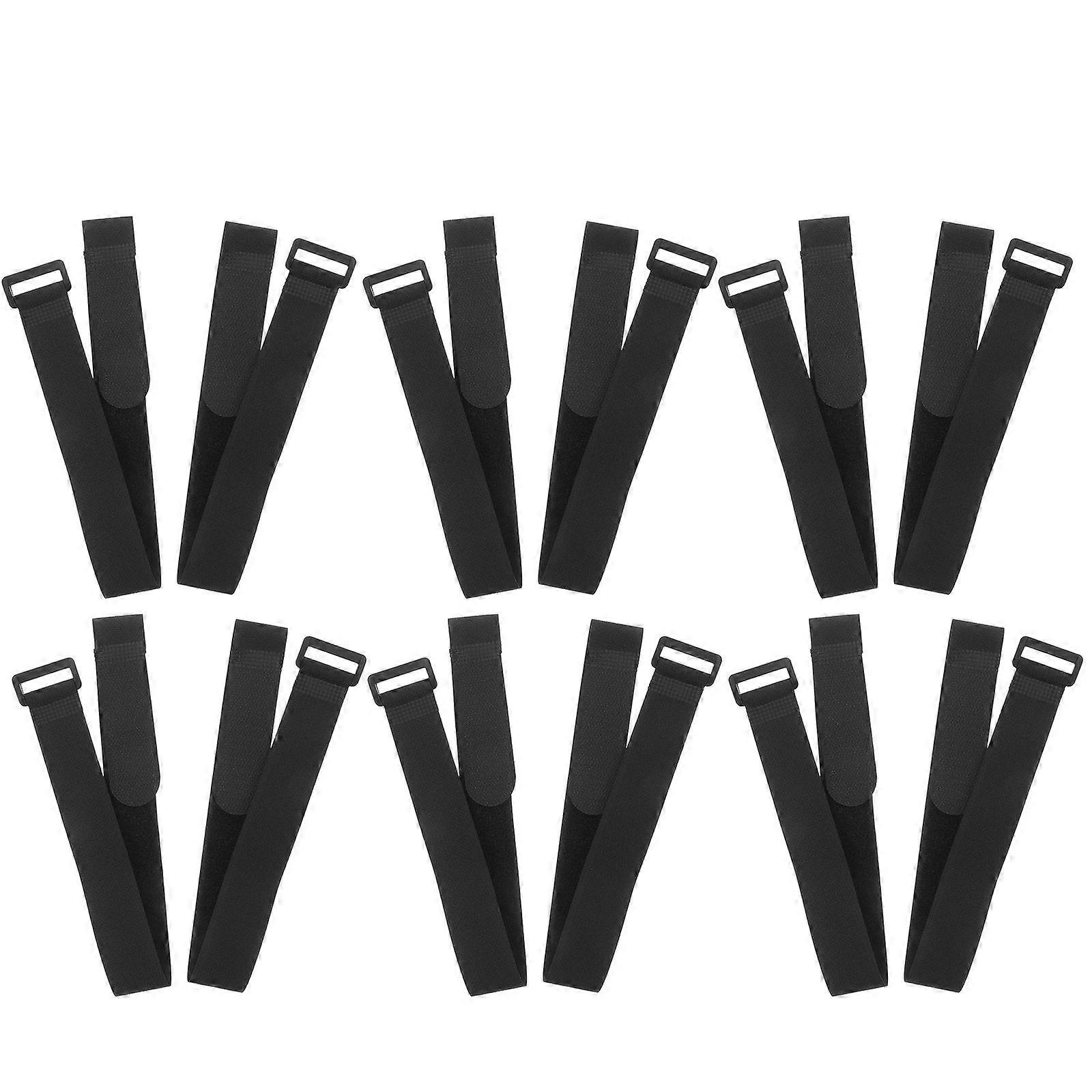 Carrying Straps For Yoga Mats Hook Loop Securing Straps 12Pcs