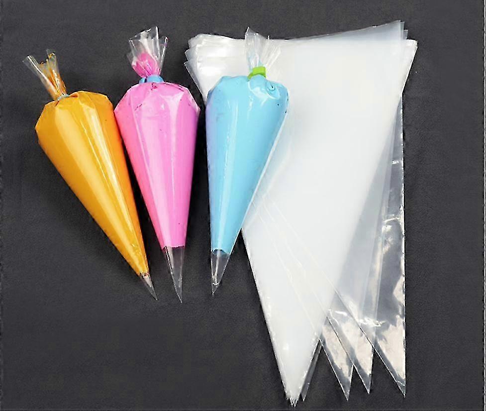 100 Professional Disposable Piping Bags (Size: 36*21cm)