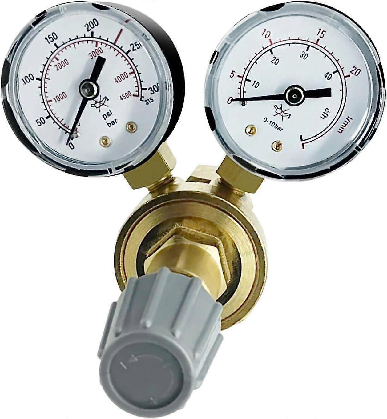 Vector Welding 21.8 x 1/14" W Universal Argon CO² Helium Shielding Gas Cylinder Pressure Reducer ZeGoods
