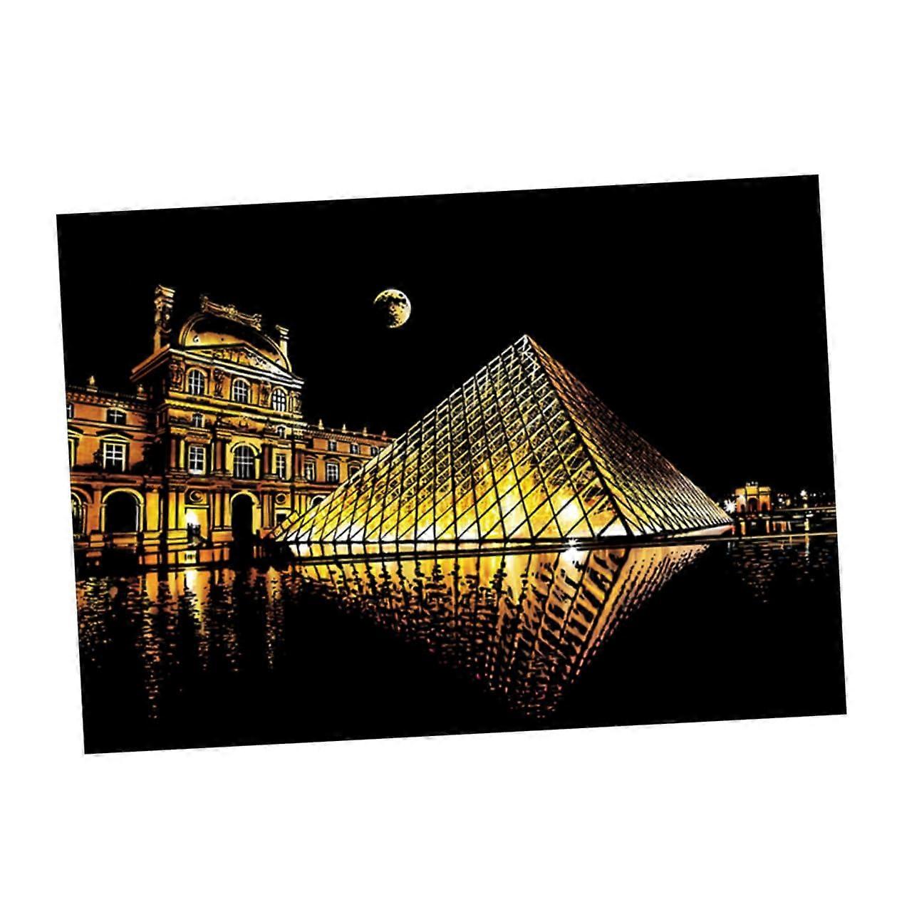 Creative Scratch Paper for Kids  
Practical Scratch Art Graffiti Paper for DIY