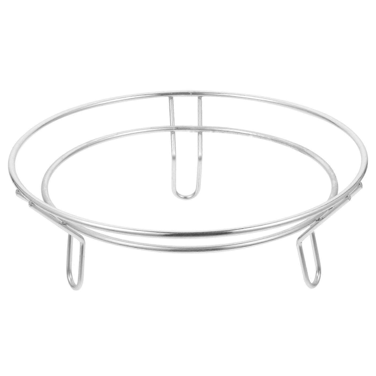 Skid Resistant Wok Rack Multi Functional Pot Holder Reusable Cooling Stand for Kitchen Worktops Heat Protection for Woks Basins