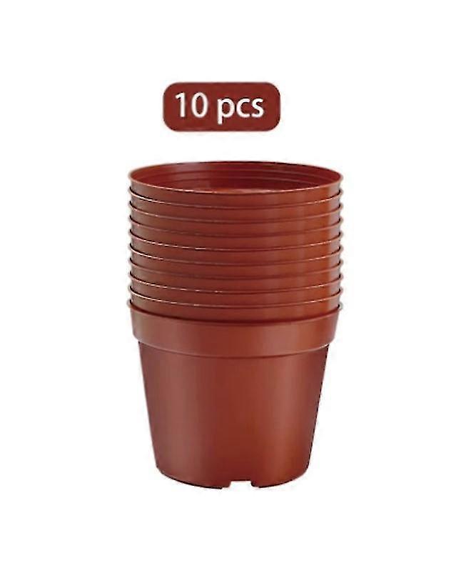 12cm Seedling Pots, Reusable Plastic, Indoor/Outdoor Planting