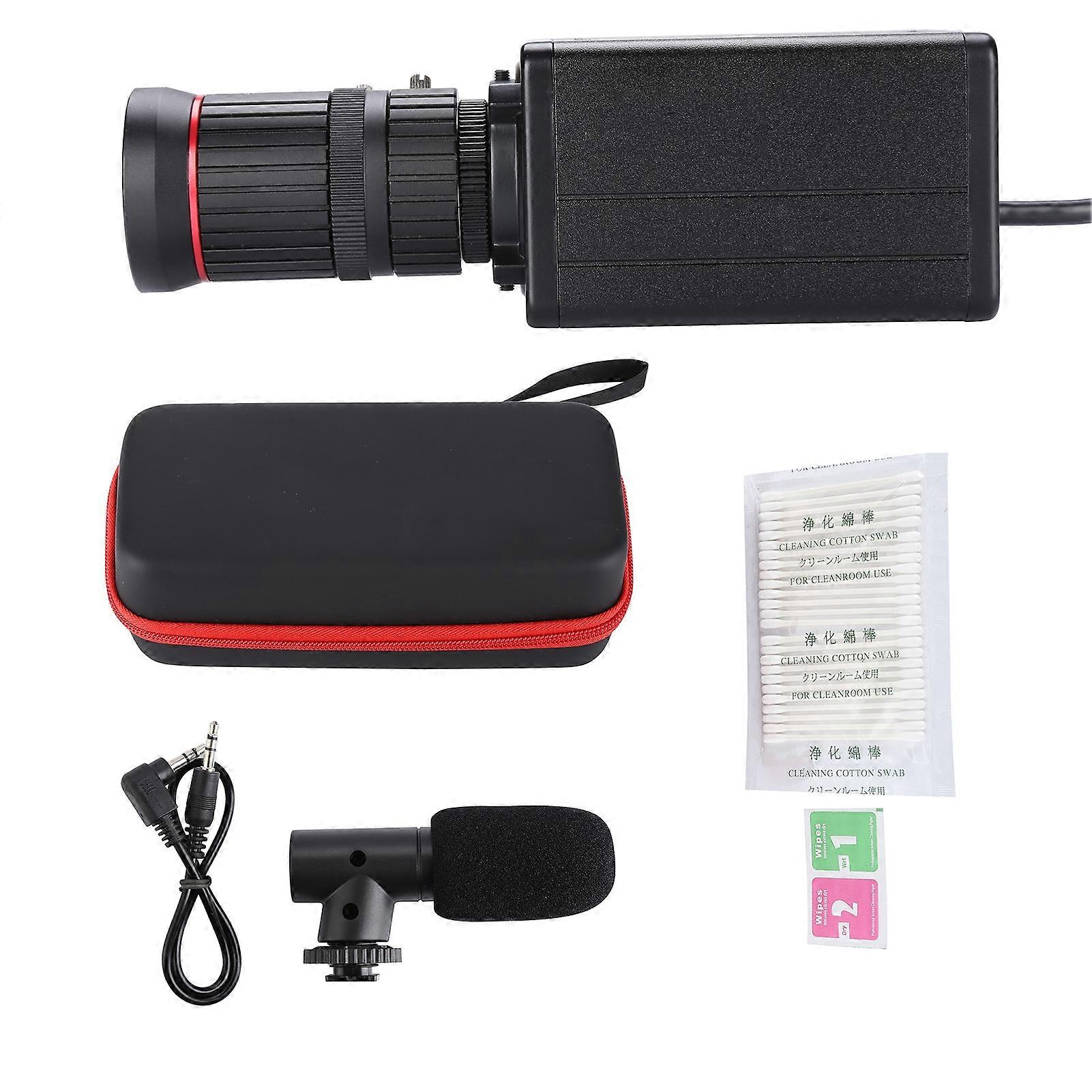 4K HD Computer Camera USB Webcam 10X Optical Zoom Auto Exposure Compensation Win XP/7/10 Linux for Android Plug and Play