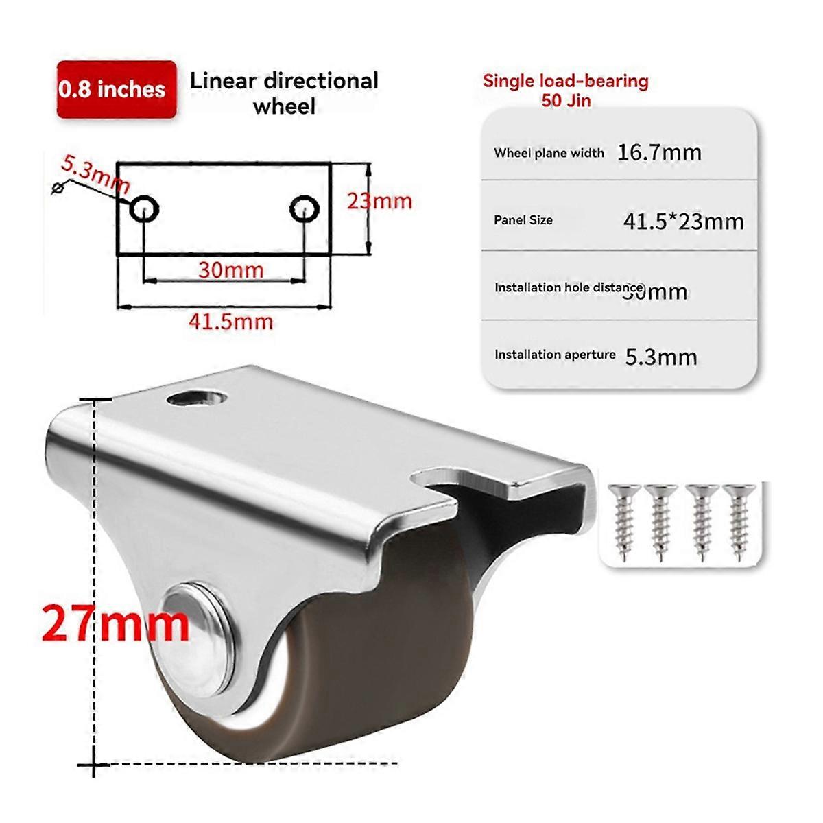 Mini Fixed Caster Wheels ,Low Profile Small Casters