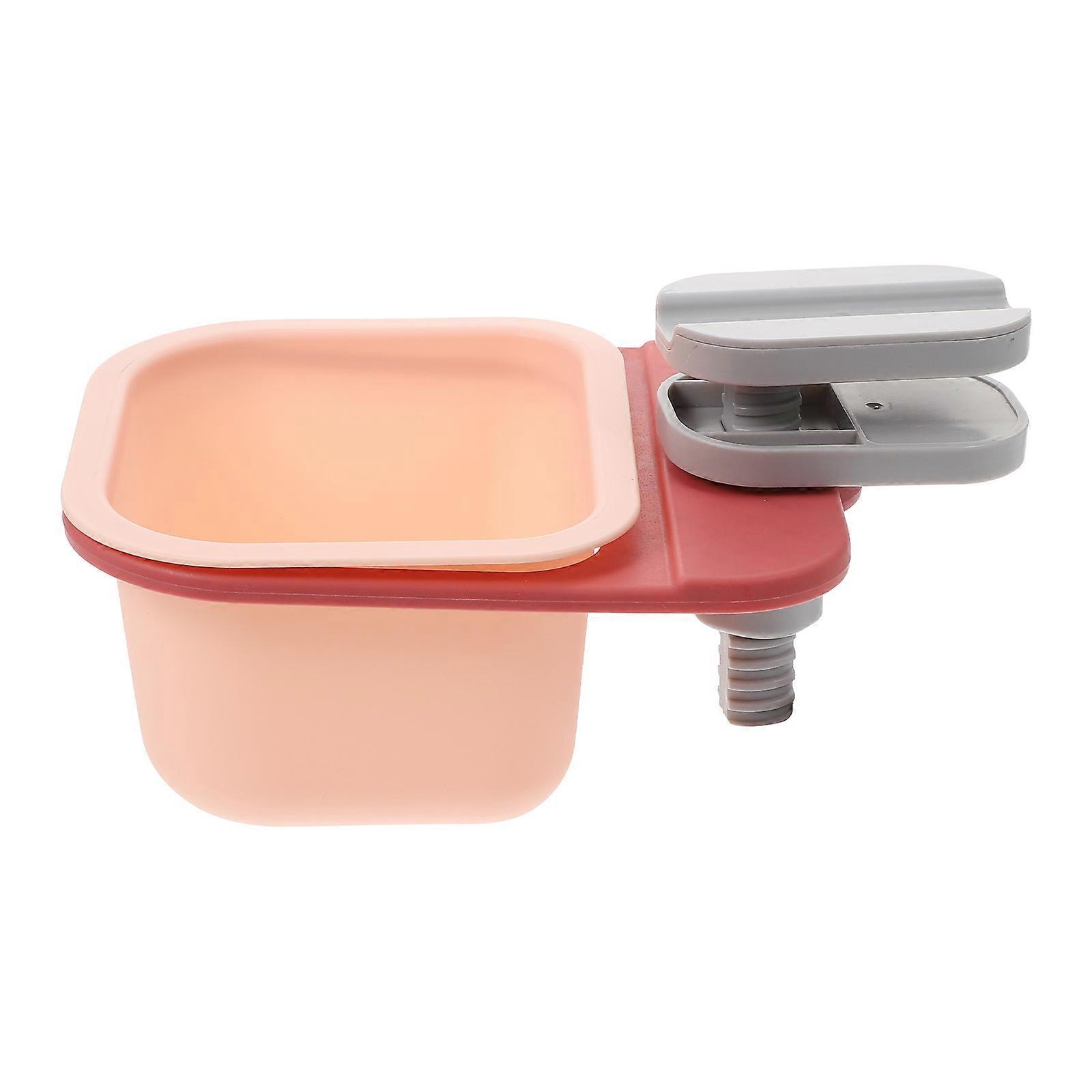 1Pc Multi functional Rotary Table Trash Bin Sundry Storage Box for Home