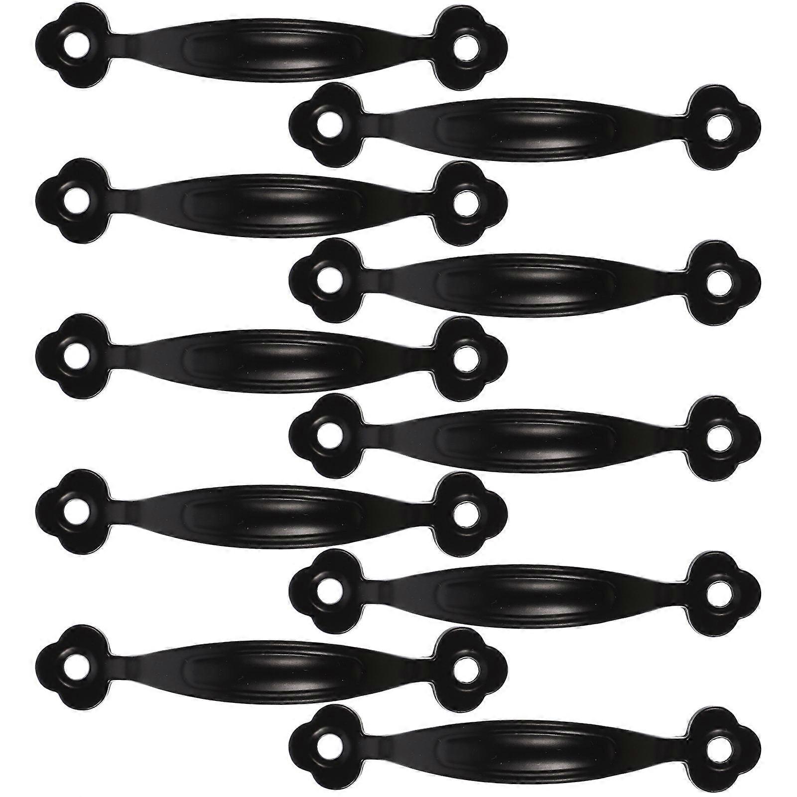Wooden Box Drawer Handles Alloy Pull Handle for Decorating 10Pcs