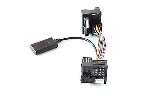 Bluetooth Aux Adapter Quadlock Music Stream Compatible with BMW E60 E63 E64 E66 E81 E82 E87 E70 E90 E91 E92