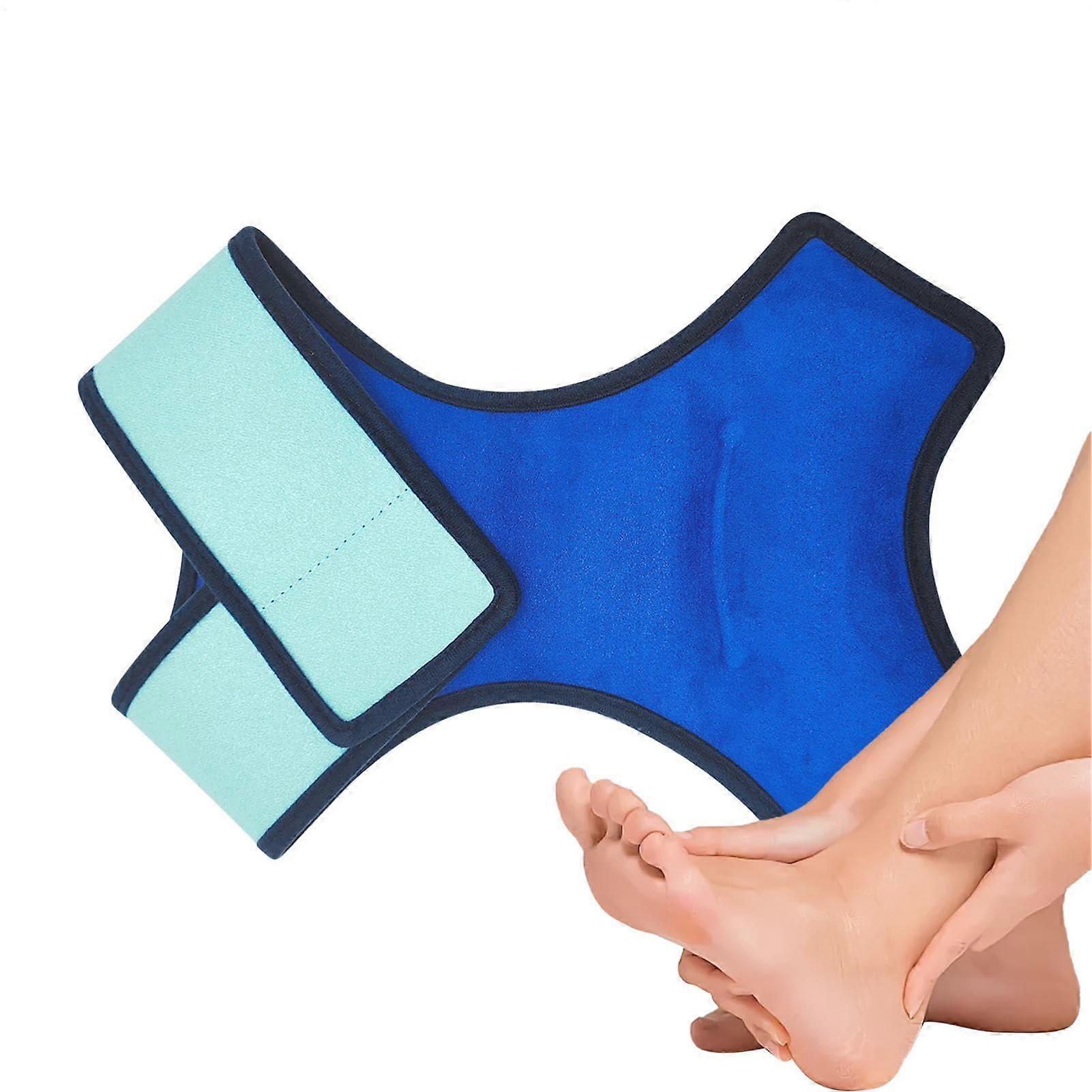 Ankle Ice Wrap, Ankle Ice Pack, Portable Gel Pack, Warm and Cold Compress, Reusable, Comfortable Ice Packs for Athletics Flannel