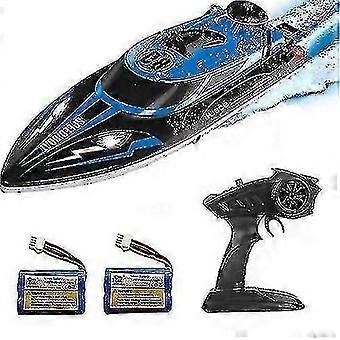 Hj808 Rc Boot 2.4ghz 25km/h High-speed Afstandsbediening Racing Ship Water Speed Boat Kinderen Model Aan