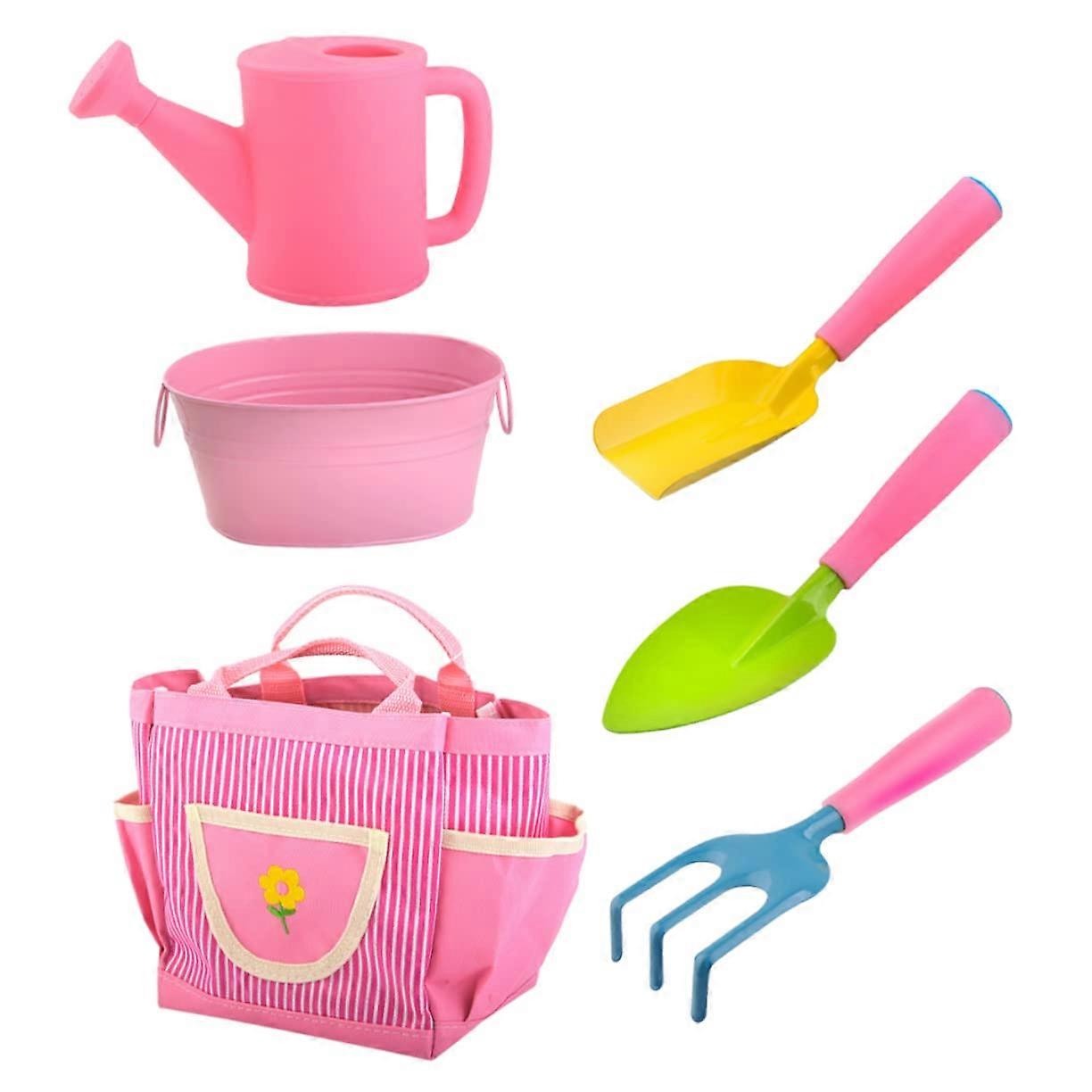 1 Set Garden Tools for Mini Planting Kit, Lightweight and Handy for Flower and Vegetable Cultivation, with Rake, Safe and Durable Materials