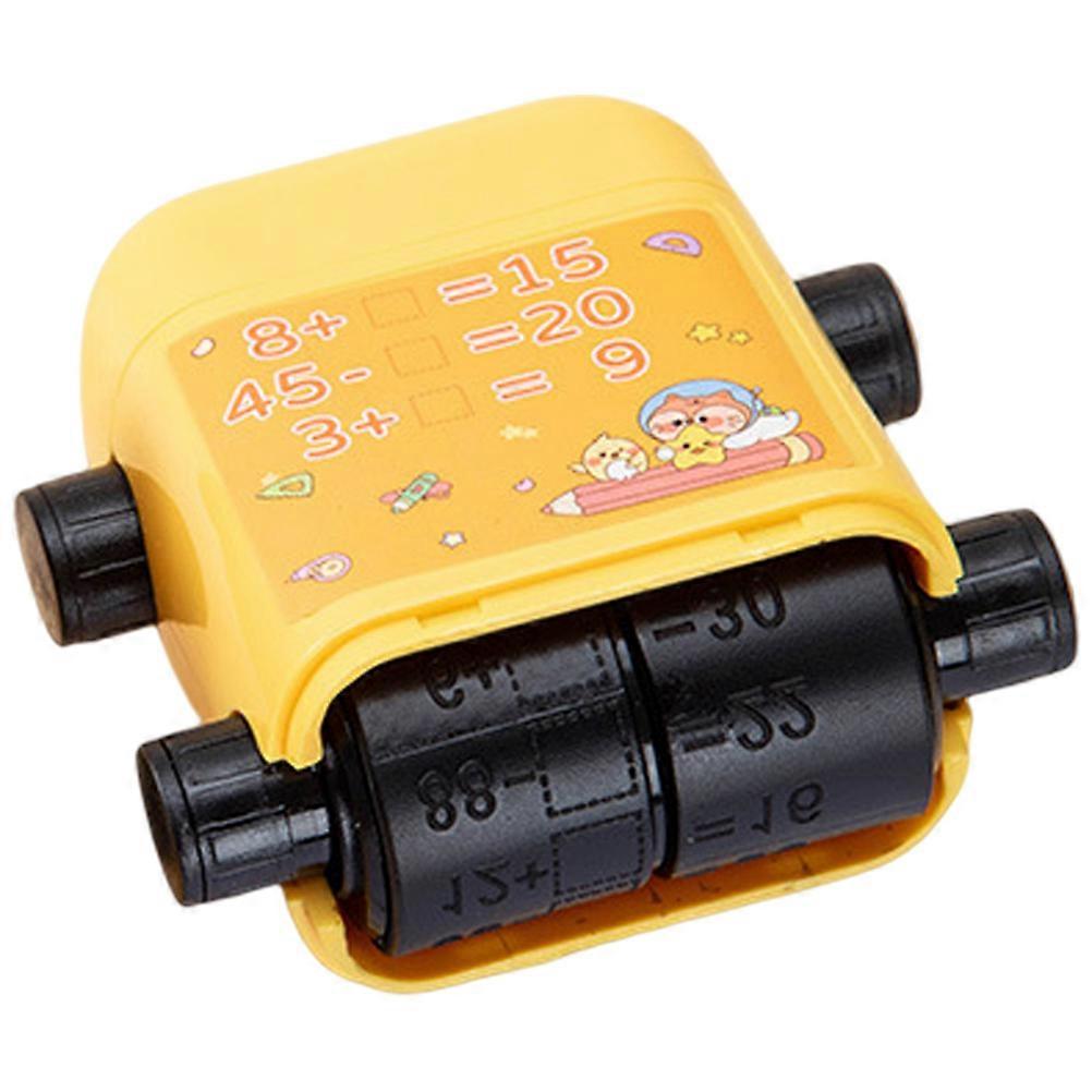 Small Math Roller Teacher Classroom Stamp Set Wear-Resistant 7.5X6.5CM 1Pack