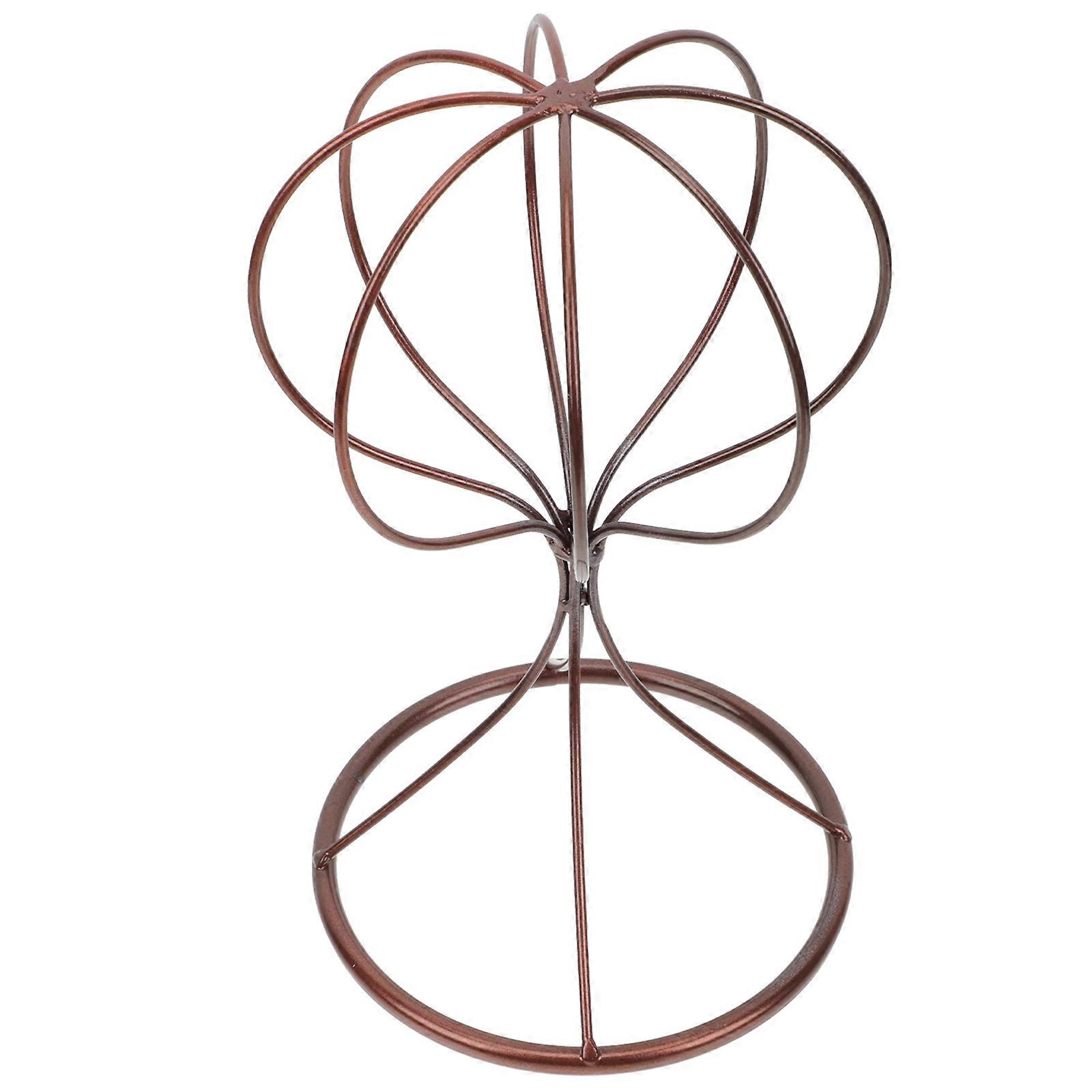 Art Hat Display Rack Freestanding Multi Function Tabletop Hat Stand Stylish Design for Home Organization and Attractive Decoration