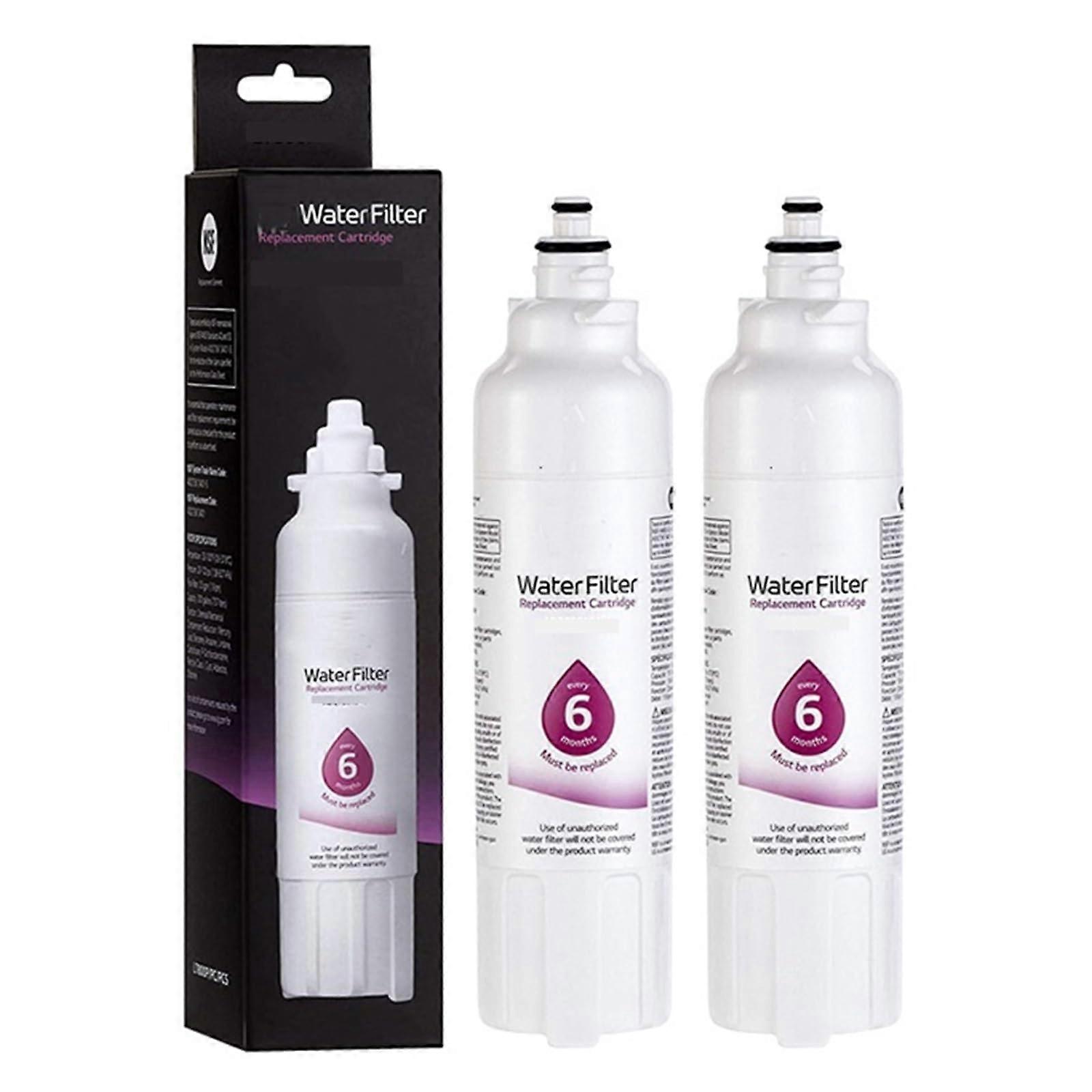 Replacement accessory LT800P refrigerator water filter, compatible with LG, ADQ73613401S LT800PC, ADQ73613402, compatible with Kenmore, 9490 (2PCS).