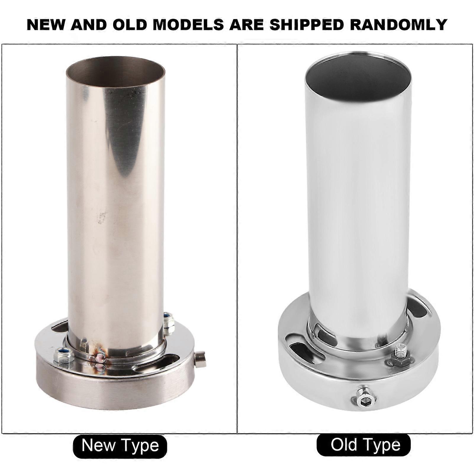 Universal Adjustable 85mm Round Exhaust Muffler Tip Removable Sound Silencer