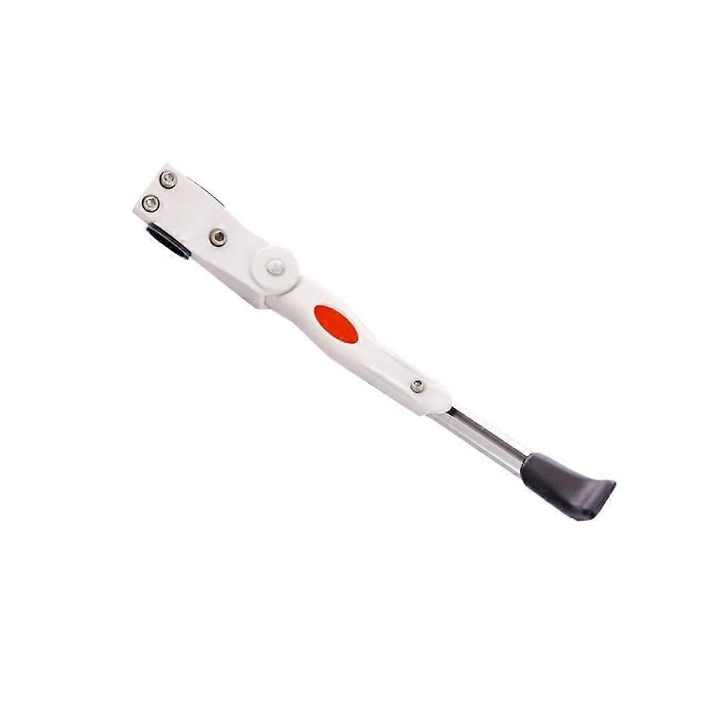 MTB Road Bicycle Kickstand Adjustable Black/White Parking Support Zxc45white