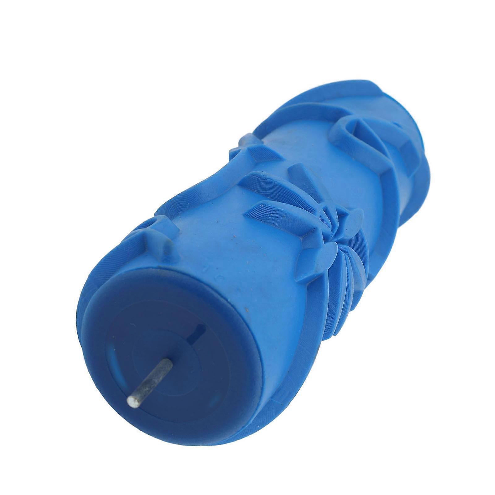 Pattern Paint Roller Soft Rubber Head for Walls Ceiling Decorative Texture Tool Blue 106Y