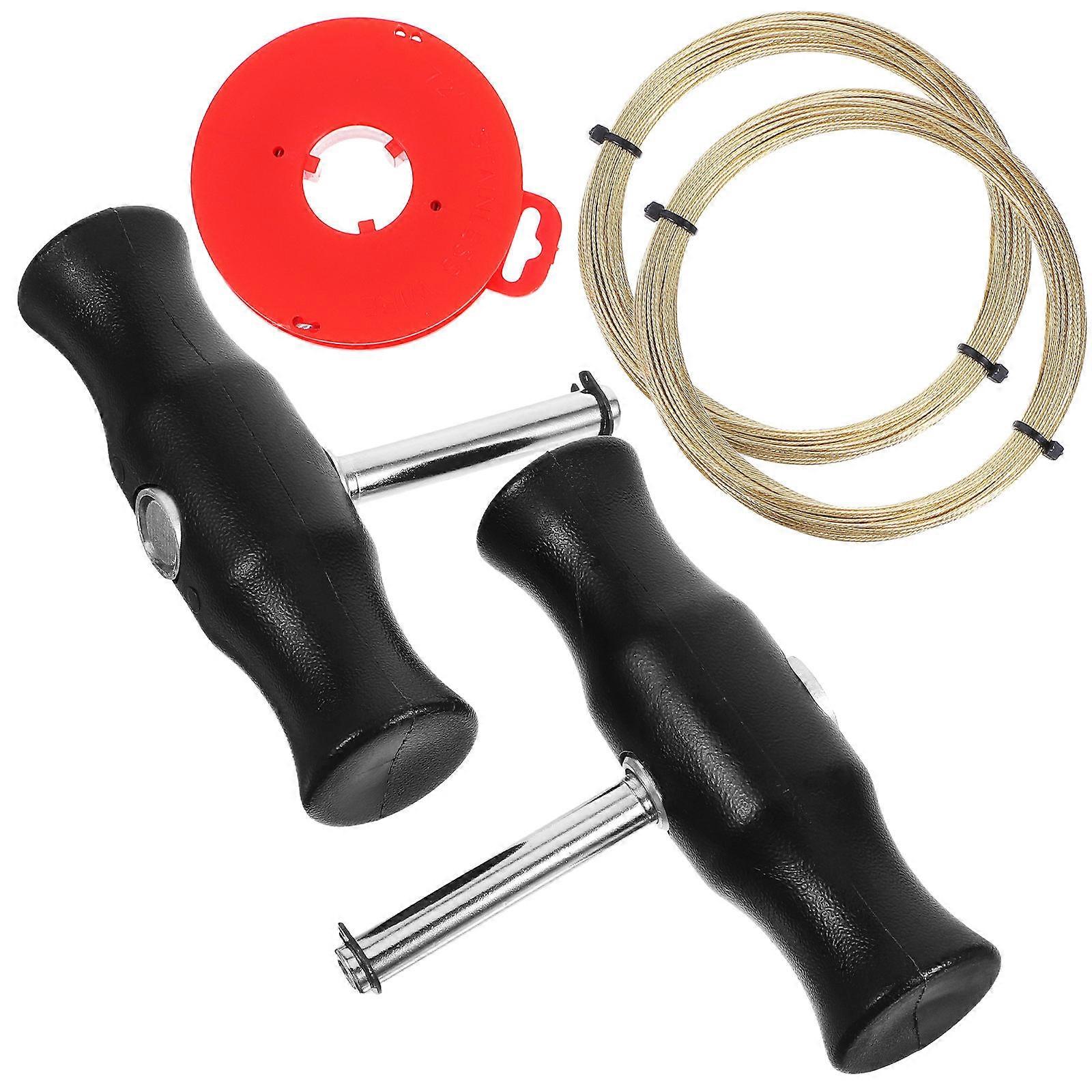Automotive Windshield Window Glass Cutting Wire Kit for Mechanics and DIY Enthusiasts Compact Design 1 Set