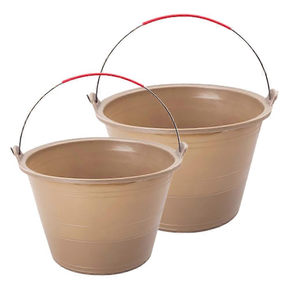 It looks like you're referring to a product listing for **2pcs Heavy Duty Cement Mixing Bucket Multi Functional Storage Bucket For Construction